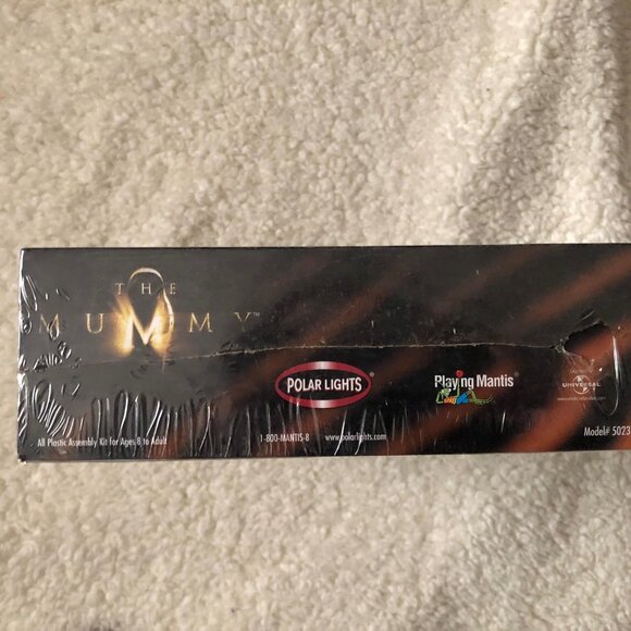 Vintage Polar Lights “The Mummy” model kit number 5023, unopened - Picture 3 of 5